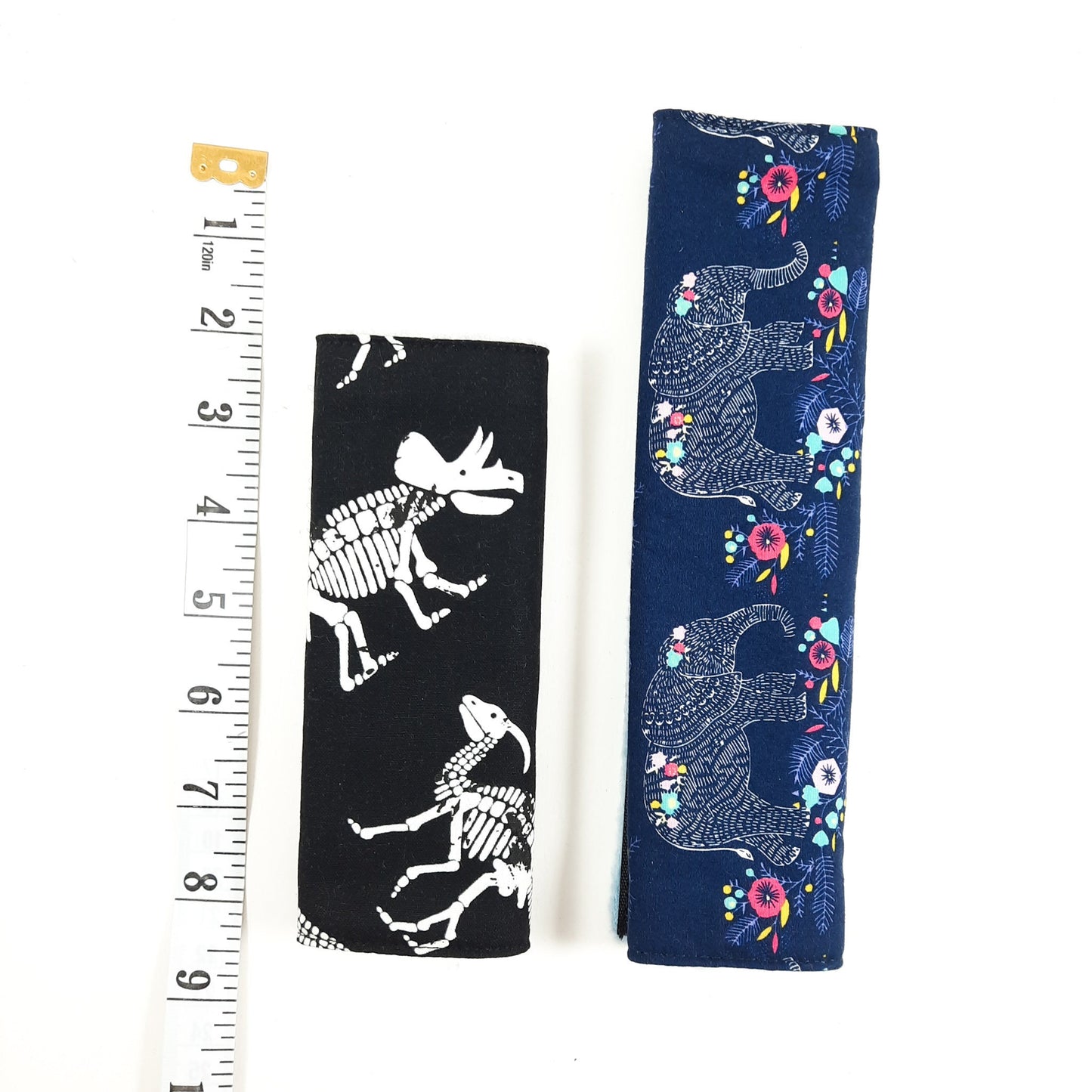 Sugar Skull Seat Belt Cover, Soft Cotton Shoulder Pad, Travel Accessories