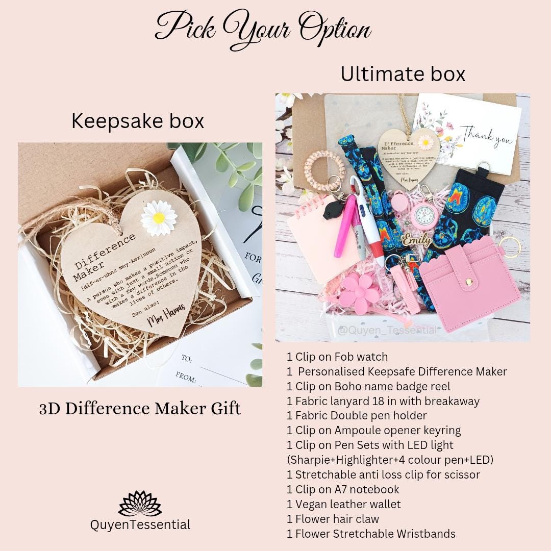 Nurse Gift Box: Personalized Healthcare Student Gift Set
