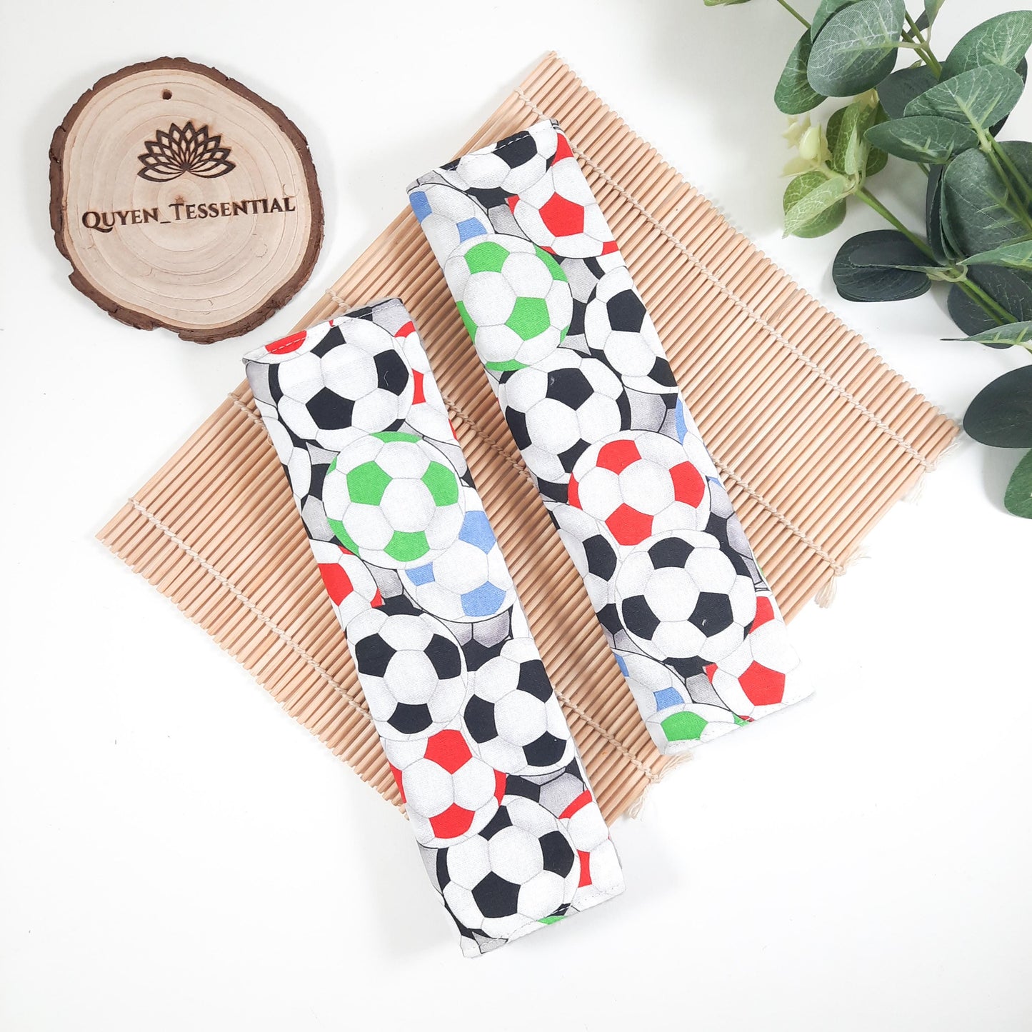 Football Belt Cover – Soft Cotton Shoulder Pad for Car, Truck & SUV Comfort | Sports Car Accessories