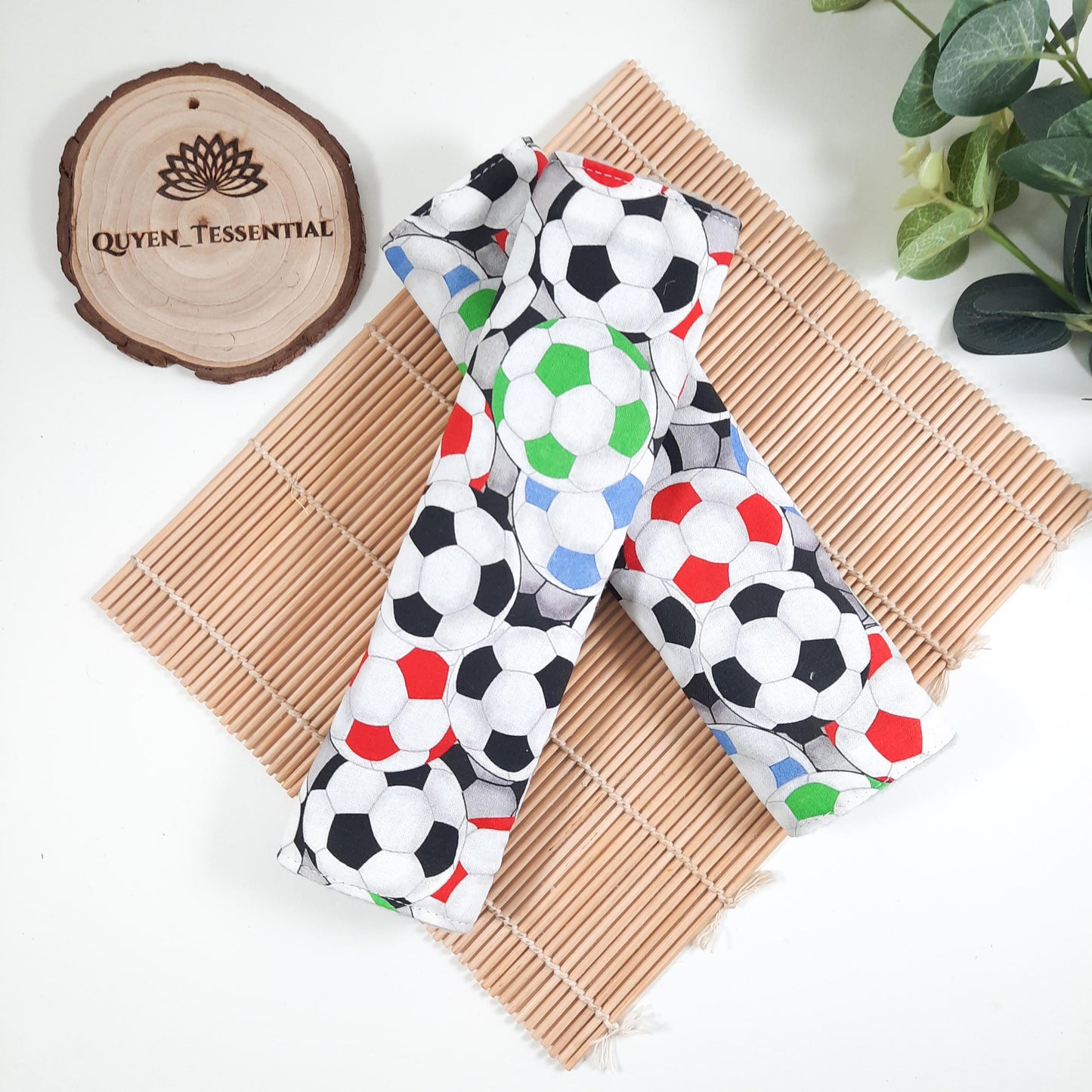 Football Belt Cover – Soft Cotton Shoulder Pad for Car, Truck & SUV Comfort | Sports Car Accessories